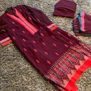 Junaid jamshed small 3 pc pakistani